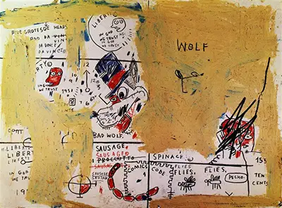 Wolf Sausage Jean-Michel Basquiat